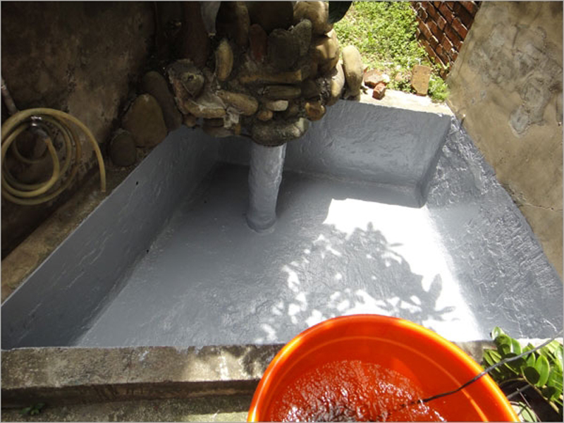 阳台鱼池防水 阳台鱼池防水